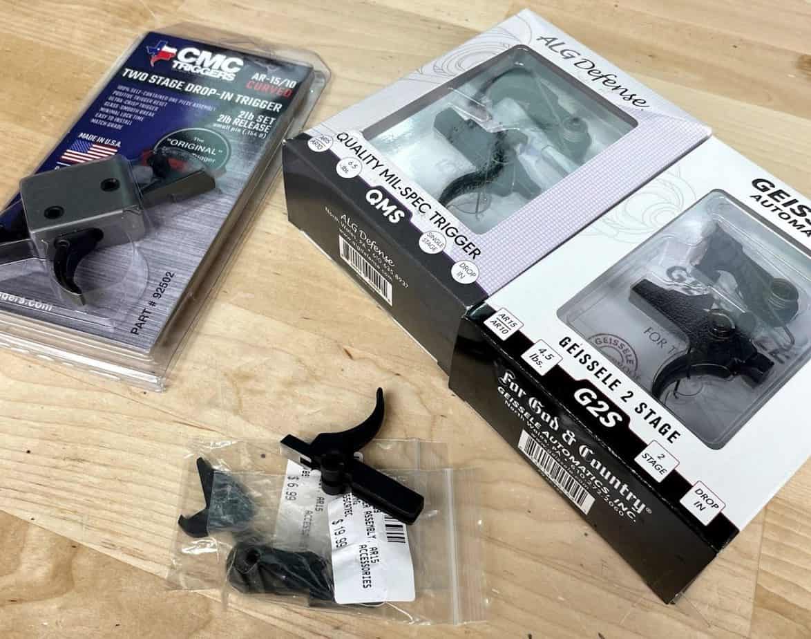 AR-15 trigger types