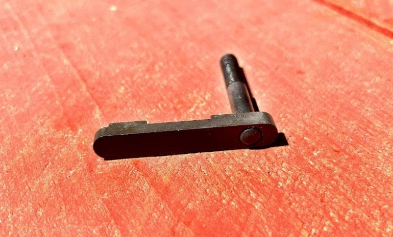 AR-15 magazine catch and lower parts