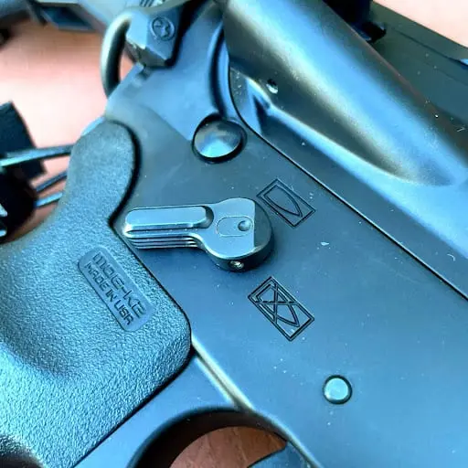 Forward Controls Design Ambidextrous AR-15 Safety Selector